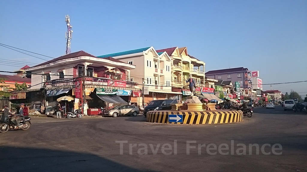 コッコンの目貫通りにあるモニュメント