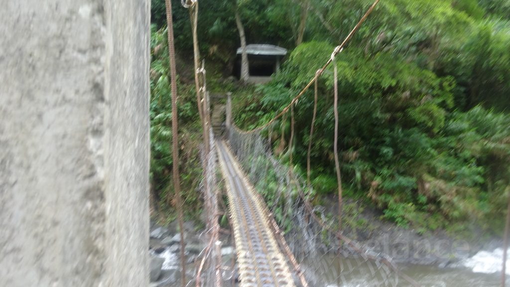 プラ村近辺にある吊橋