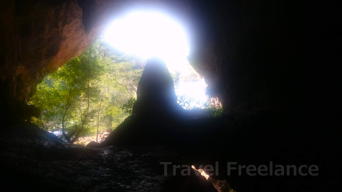 サダーン洞窟の出口